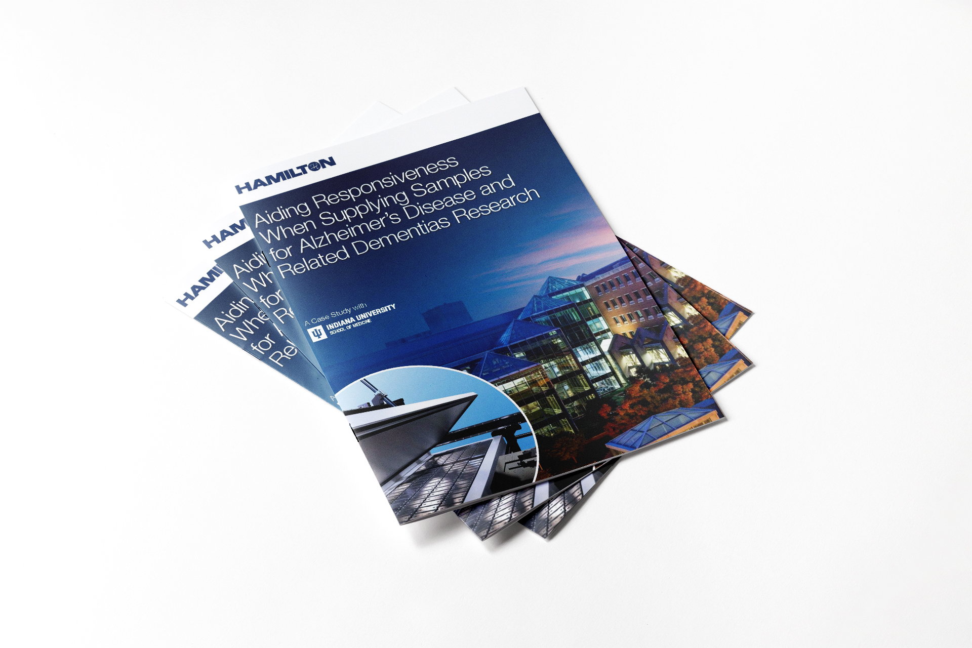 Hamilton - Aiding Responsiveness When Supplying Samples for Alzheimer's Disease and Related Dementias Research Case Study Cover Page